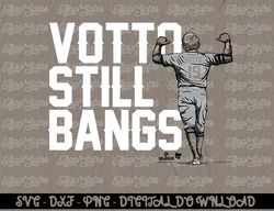 Joey Votto - Votto Still Bangs - Cincinnati Baseball  Digital Prints, Digital Download, Sublimation Designs, Sublimation