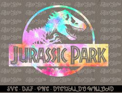 Jurassic Park Logo Tie Dye Gloss Graphic  Digital Prints, Digital Download, Sublimation Designs, Sublimation,png, instan