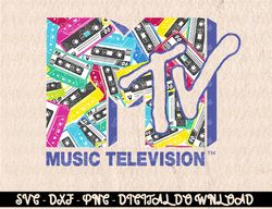 Mademark x MTV - The official MTV Logo with the classic 80s tapes  Digital Prints, Digital Download, Sublimation Designs