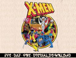 Marvel X-Men Animated Series Retro 90s  Digital Prints, Digital Download, Sublimation Designs, Sublimation,png, instant