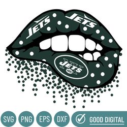 New York Jets Lips Svg, New York Jets Logo Svg, Png, Jets Svg, New York Jets Svg For Cricut, New York Jets Logo Svg, New