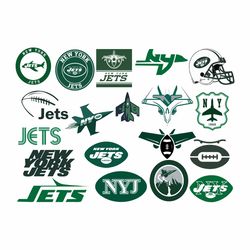 New York Jets Bundle Svg, Football Svg,NFL Svg Cricut File