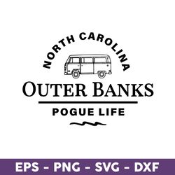 Outer Banks North Carolina Svg, Poguelandia Svg, Pogue For Life Svg, Outer Banks Pogue Life Svg - Download File