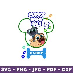 Puppy Dog Pals Svg, Dad Svg, Daddy Svg, Cartoon Svg, Disney Mother Day Svg, Mother Day Svg - Download