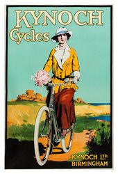Kynoch Cycles  - Cross Stitch Pattern Counted Vintage PDF - 111-181