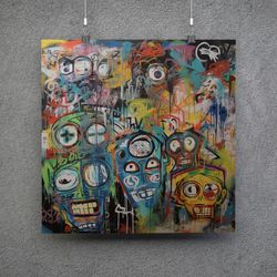 Neo-Expressionism Graffiti poster - Download and Print