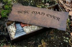 Ragnar Lodbrok Viking Axe, Valhalla Axe, Wooden Box, Gift for Men, Carbon Steel, Razor Sharp, Hand-Forged