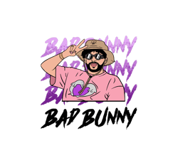 Bad Bunny Svg, Bad Bunny Svg, Bad Bunny Png, Bad Bunny Rapper, Bad Bunny Png