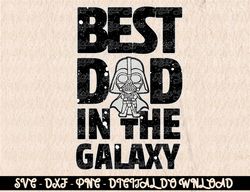 Star Wars Best Dad in the Galaxy Darth Vader  Digital Prints, Digital Download, Sublimation Designs, Sublimation,png, in