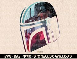 Star Wars The Mandalorian Helmet Scene Fill  Digital Prints, Digital Download, Sublimation Designs, Sublimation,png, ins