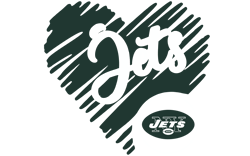 Jets Heart Svg, New York Jets Png, New York Jets Svg For Cricut, New York Jets Logo Svg, New York Jets Cut File