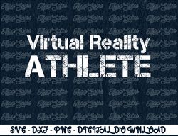 Virtual Reality ATHLETE for VR Gamers  Digital Prints, Digital Download, Sublimation Designs, Sublimation,png, instant d