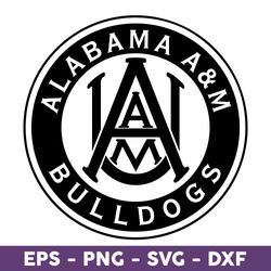 Logo Alabama A & M Bulldogs Svg, Alabama A & M Bulldogs Svg, Fashion Brand Logo Svg, Brand Logo Svg - Download File