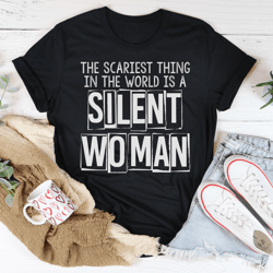 silent woman tee