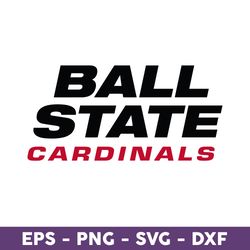 Ball State Cardinals Svg, Ball State Cardinals Logo Svg, NCAA Svg, Sport Logo Svg, Brand Logo Svg - Download File