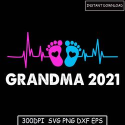 Grandma svg, mother's day design PNG SVG, word art png svg