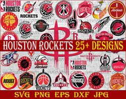Bundle 37  Files Houston Rockets Baseball Team SVG, Houston Rockets svg, NBA Teams Svg, NBA Svg, Png, Dxf, Eps