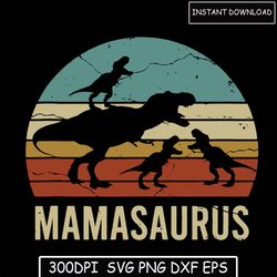 Mamasaurus Svg | our first mothers day matching Svg And Png , Personalized Mom Svg