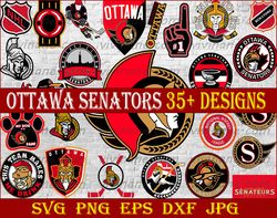 Bundle 25 Files Ottawa Senators Hockey Team Svg, Ottawa Senators Svg, NHL Svg, NHL Svg, Png, Dxf, Eps, Instant Download