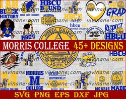 Bundle 25 Files Morris College Football Team Svg, Morris College  svg, HBCU Team svg, Mega Bundle, Designs, Cricut,
