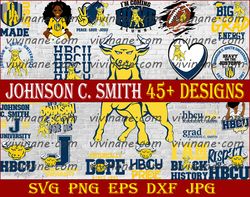 Bundle 24 Files Johnson C. Smith Football Team Svg, Johnson C. Smith Svg, HBCU Team svg, Mega Bundle, Designs, Cricut,