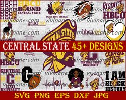 Bundle 20 Files Central State University Football Team Svg, Central State University SVG, HBCU Team svg, Mega Bundle