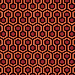 The Shining Carpet Seamless Tileable Repeating Pattern