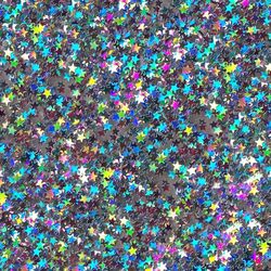 Holographic Star Glitter Seamless Tileable Repeating Pattern