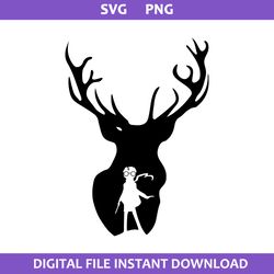 Deer Harry Potter Svg, Harry Potter Svg, Deer Harry Potter Silhouette Svg, Png Digital File