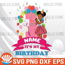Birthday Girl Family T-SVG Digital Customizable Design | Made to Order | Gracie's Corner Graphic