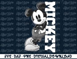 Disney Mickey And Friends Mickey Mouse Lean  Digital Prints, Digital Download, Sublimation Designs, Sublimation,png, ins