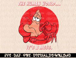 Disney The Little Mermaid Sebastian The Human World  Digital Prints, Digital Download, Sublimation Designs, Sublimation,