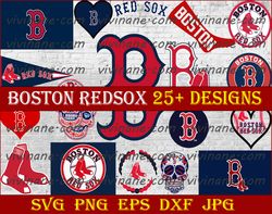 Bundle 20 Files Boston Red Sox Baseball Team svg, Boston Red Sox svg, MLB Team  svg, MLB Svg, Png, Dxf, Eps, Jpg,