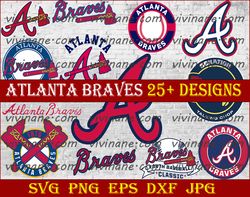 Bundle 13 Files Atlanta Braves Baseball Team Svg, Atlanta Braves svg, MLB Team  svg, MLB Svg, Png, Dxf, Eps, Jpg