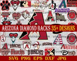 Bundle 35 Files Arizona Diamondbacks Baseball Team Svg, Arizona Diamondbacks Svg, MLB Team  svg, MLB Svg, Png, Dxf, Eps,