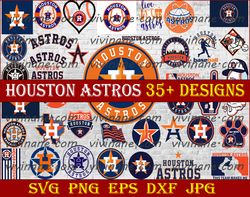 Bundle 40 Files Houston Astros Baseball Team svg , Houston Astros Svg, MLB Team  svg, MLB Svg, Png, Dxf, Eps, Jpg,