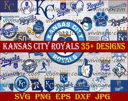 Bundle 37 Files Kansas City Royals Baseball Team svg, Kansas City Royals Svg, MLB Team  svg, MLB Svg, Png, Dxf, Eps, Jpg