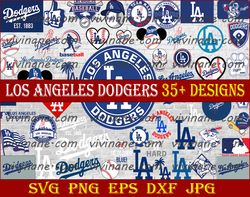 Bundle 55 Files LA Dodgers Baseball Team SVG, LA Dodgers Svg, MLB Team  svg, MLB Svg, Png, Dxf, Eps, Jpg,