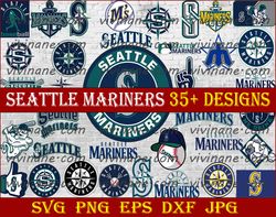 Bundle 37 Files Seattle Mariners Baseball Team Svg, Seattle Mariners Svg, MLB Team  svg, MLB Svg, Png, Dxf, Eps, Jpg