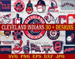 Bundle 23 Files Cleveland Indians Baseball Team svg, Cleveland Indians Svg, MLB Team  svg, MLB Svg, Png, Dxf, Eps, Jpg,