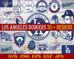 Bundle 22 Files Los Angeles Dodgers Baseball Team SVG, LA Dodgers Svg, MLB Team  svg, MLB Svg, Png, Dxf, Eps, Jpg,