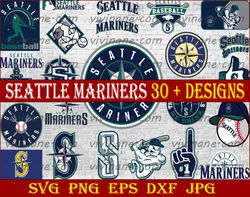 Bundle 24 Files Seattle Mariners Baseball Team Svg, Seattle Mariners Svg, MLB Team  svg, MLB Svg, Png, Dxf, Eps, Jpg,