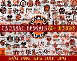 Bundle 87 Files Cincinnati Bengals Football Team Svg, Cincinnati Bengals Svg, NFL Teams svg, NFL Svg, Png, Dxf, Eps,