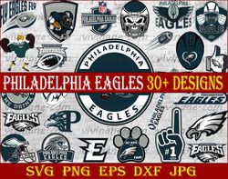 Bundle 26 Files Philadelphia Eagles Football team Svg, Philadelphia Eagles Svg, NFL Teams svg, NFL Svg, Png, Dxf, Eps,