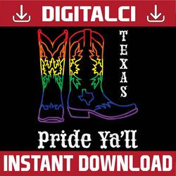 LGBT Texas Human Gay Pride Month Transgender Rainbow Lesbian LGBT Month PNG Sublimation Design