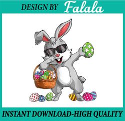 Dabbing Rabbit Easter Day Eggs Png, Dabbing Bunny Easter Png, Eggs Dab Easter Day Png, Easter Png, Digital download