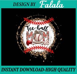 T-ball Baseball Mom Leopard Mother's Day Png, Baseball Mom Png, Baseball Easter, Easter Png, Digital download