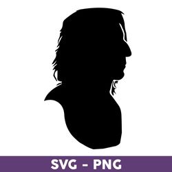 Severuss Head Svg, Severus Snape Svg, Harry Potter Svg, Png Digital File - Download File