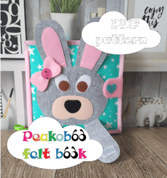 Bunny Quiet Books pdf baby soft activity books, children learning sensory storybooks life skills