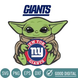 New York Giants NFL Baby Yoda Svg, Sport Svg, NFL Lover, Football Teams Svg, Sport Teams, NFL Logo Svg, NFL Svg, NY NFL